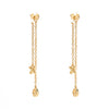 XO Swingers Chain Dangle Earrings