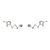 Rebecca Zig Zag Up The Ear Creeper Earrings