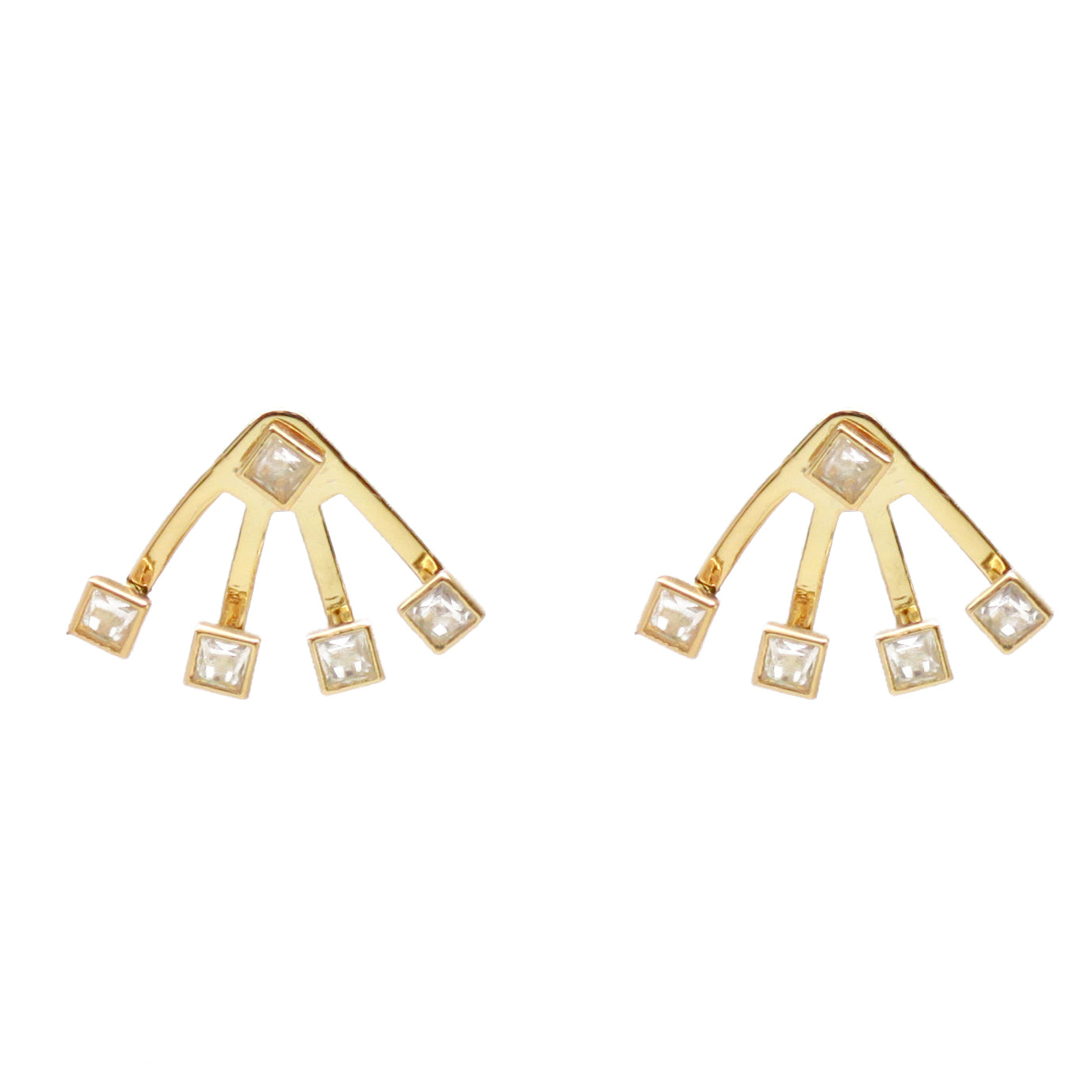 Julie Modernist Ear Jackets