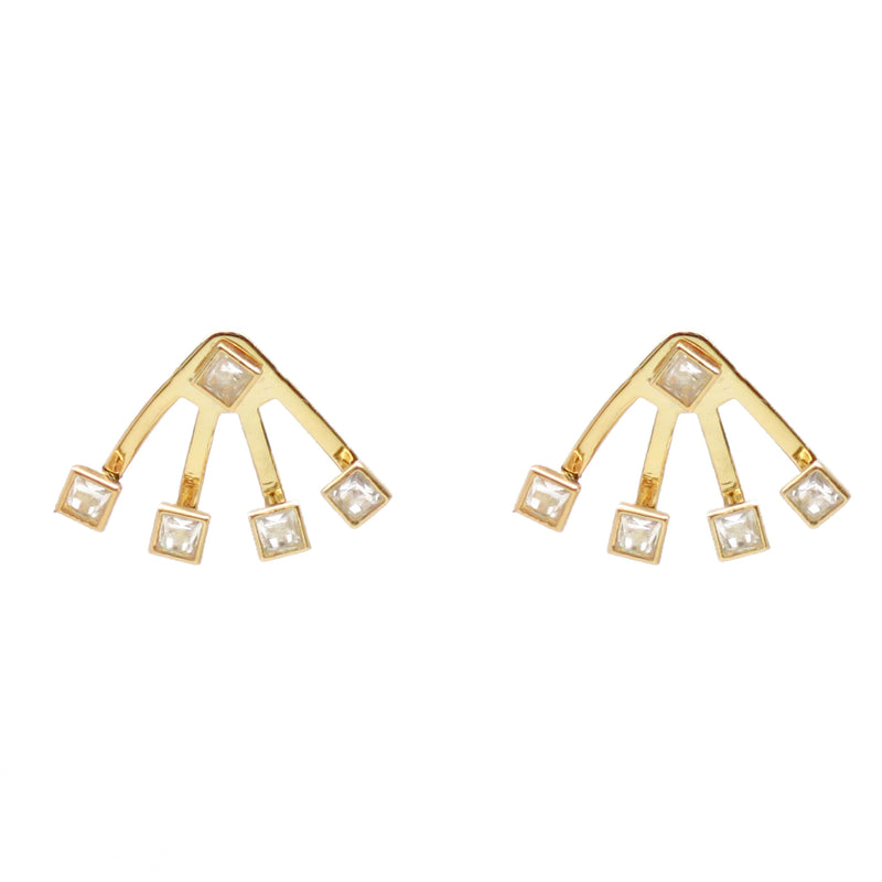 Julie Modernist Ear Jackets