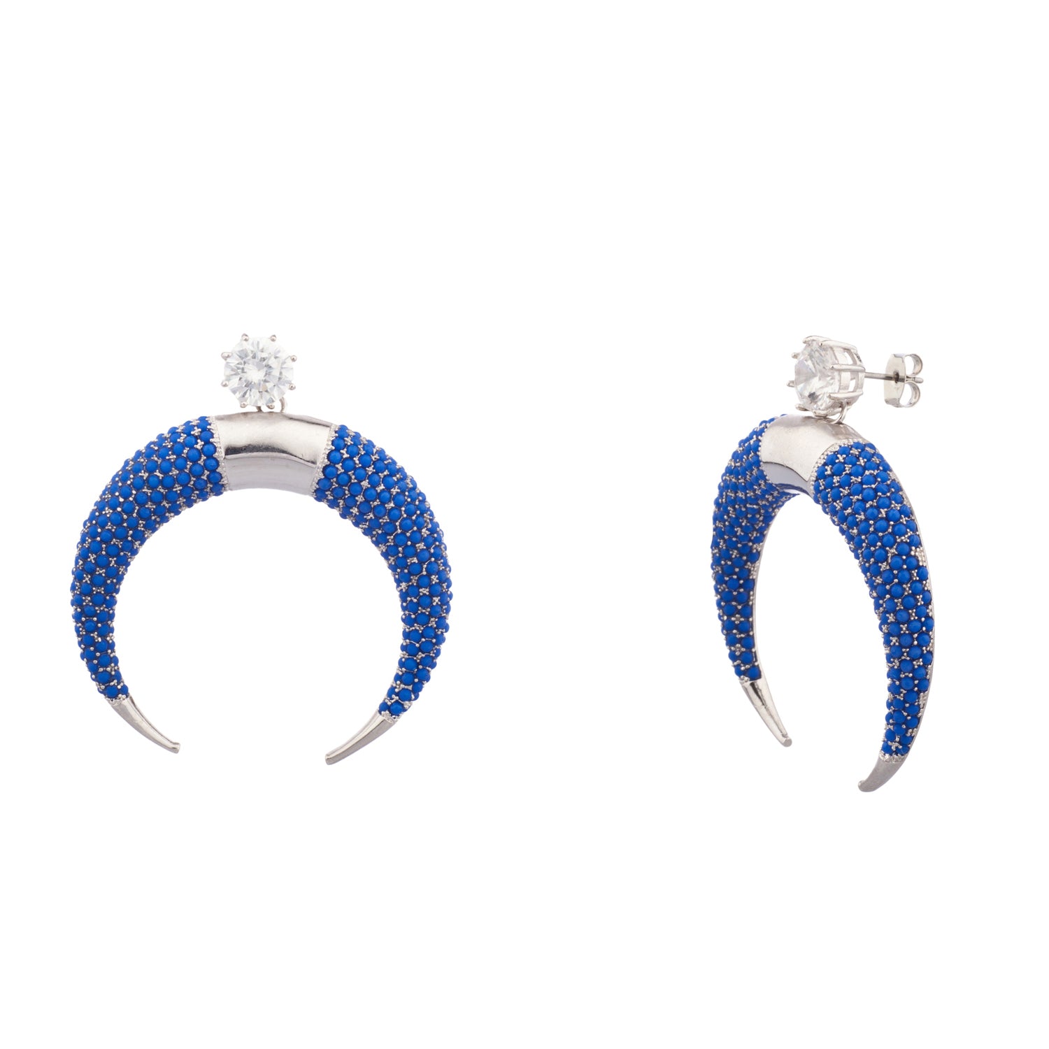 Growing Crescent Earrings