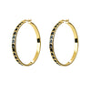 Channel Hoop Earrings