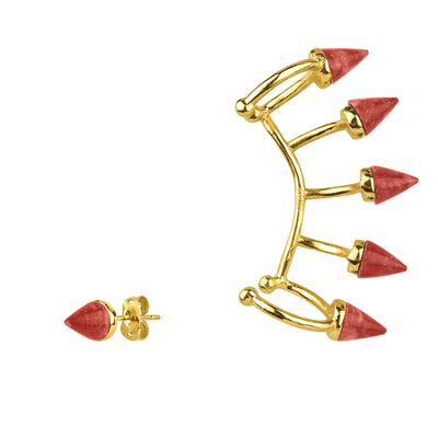 Nathalie Earring and Cuff Set