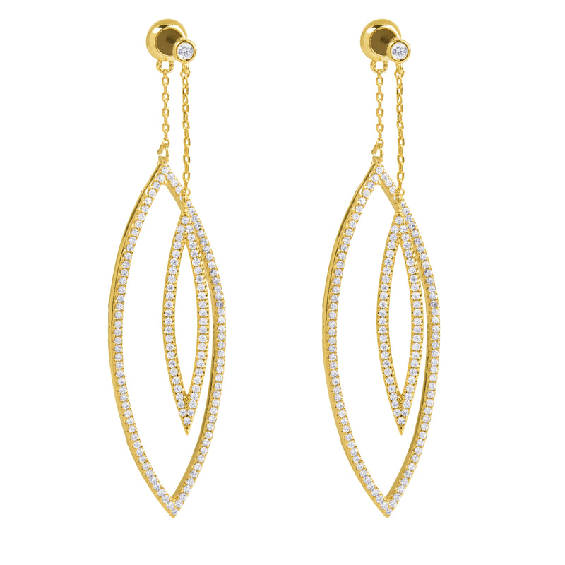 Solaris Front-Back Dangle Earring