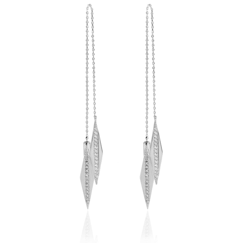 DOUBLE HEADER EARRINGS
