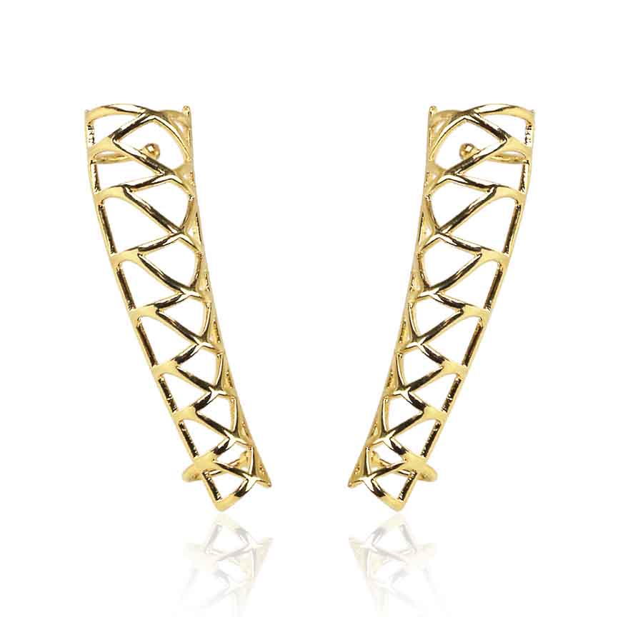 TWISTED CUFF EARRING