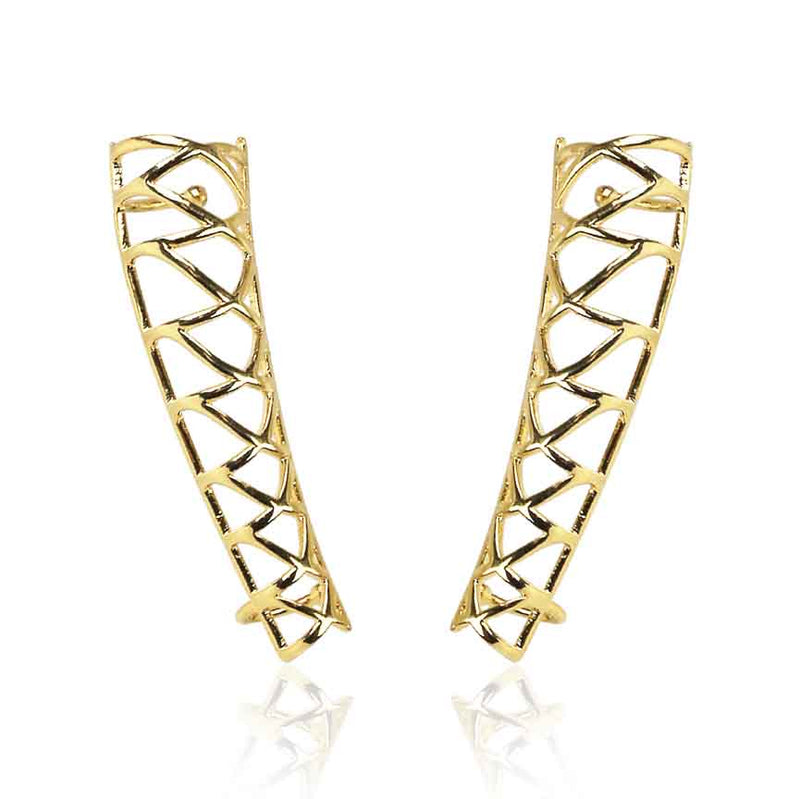 TWISTED CUFF EARRING