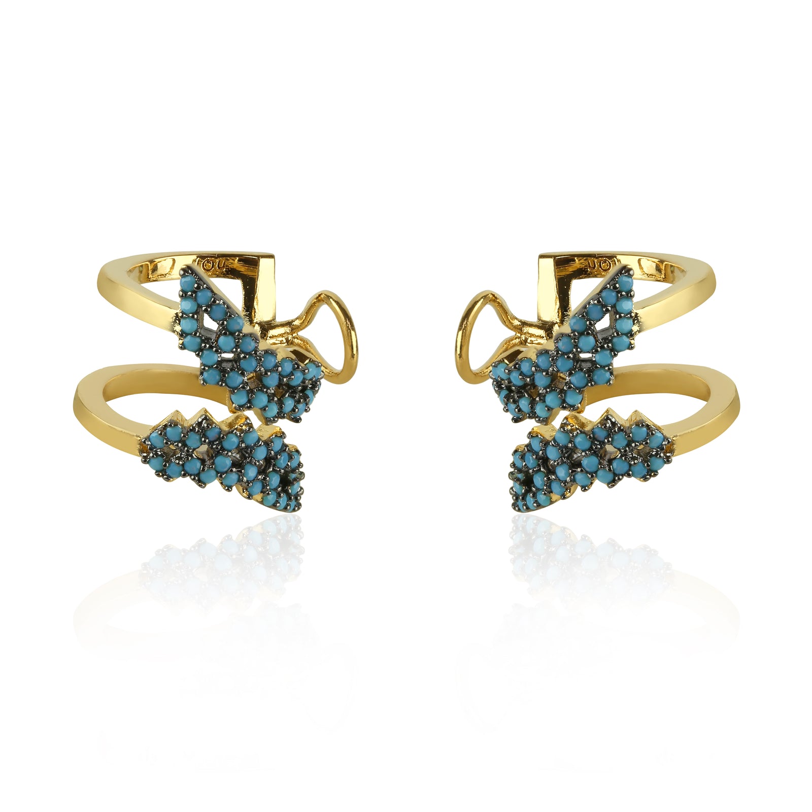 Mineral Springs Earrings Opal/gold Size Os