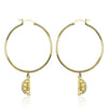 LEMON HOOP EARRINGS