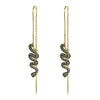 Serpent Threader Earring