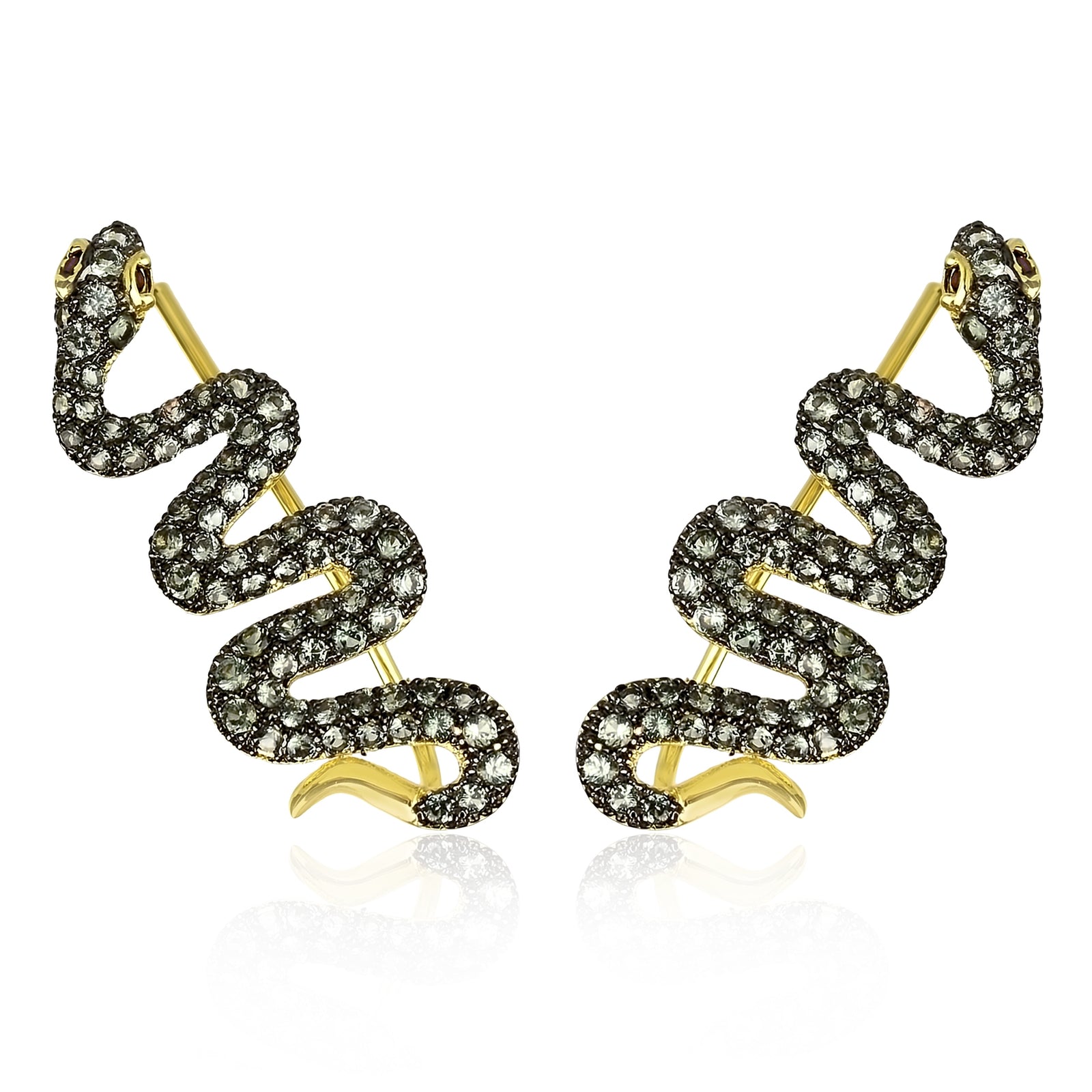 Serpent Creeper Earring