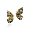 Butterfly Wing Stud Earrings
