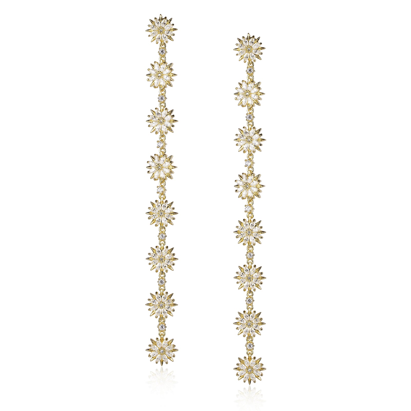 Halo Earring - Rhodium