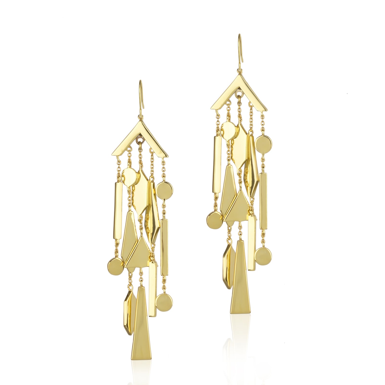 Free form Dangle Earrings