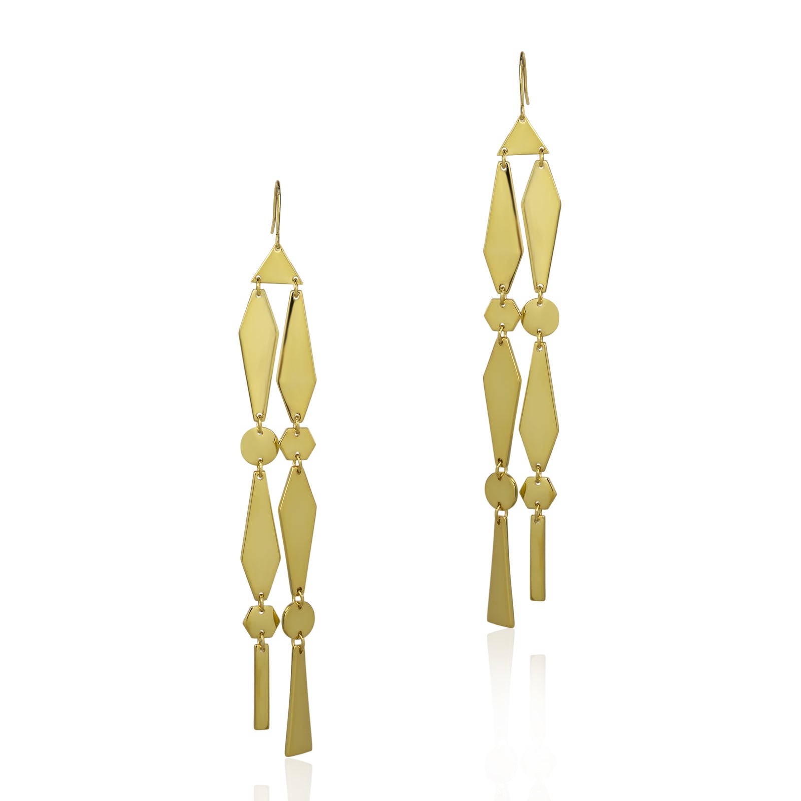 Fabrication Linear Earrings
