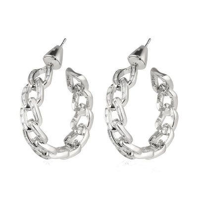 Chain Gang Small Hoop Earrings