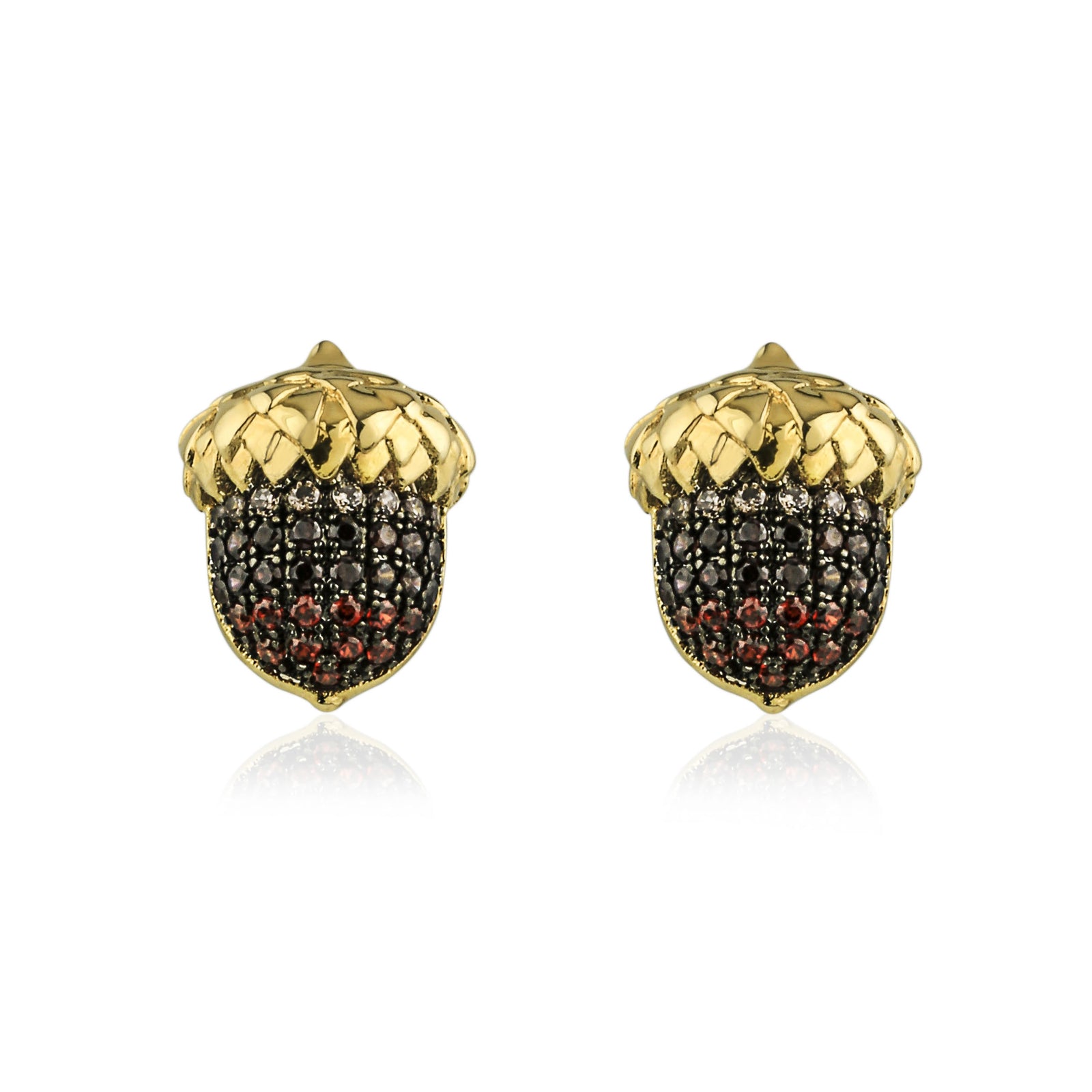Acorn Stud Earrings
