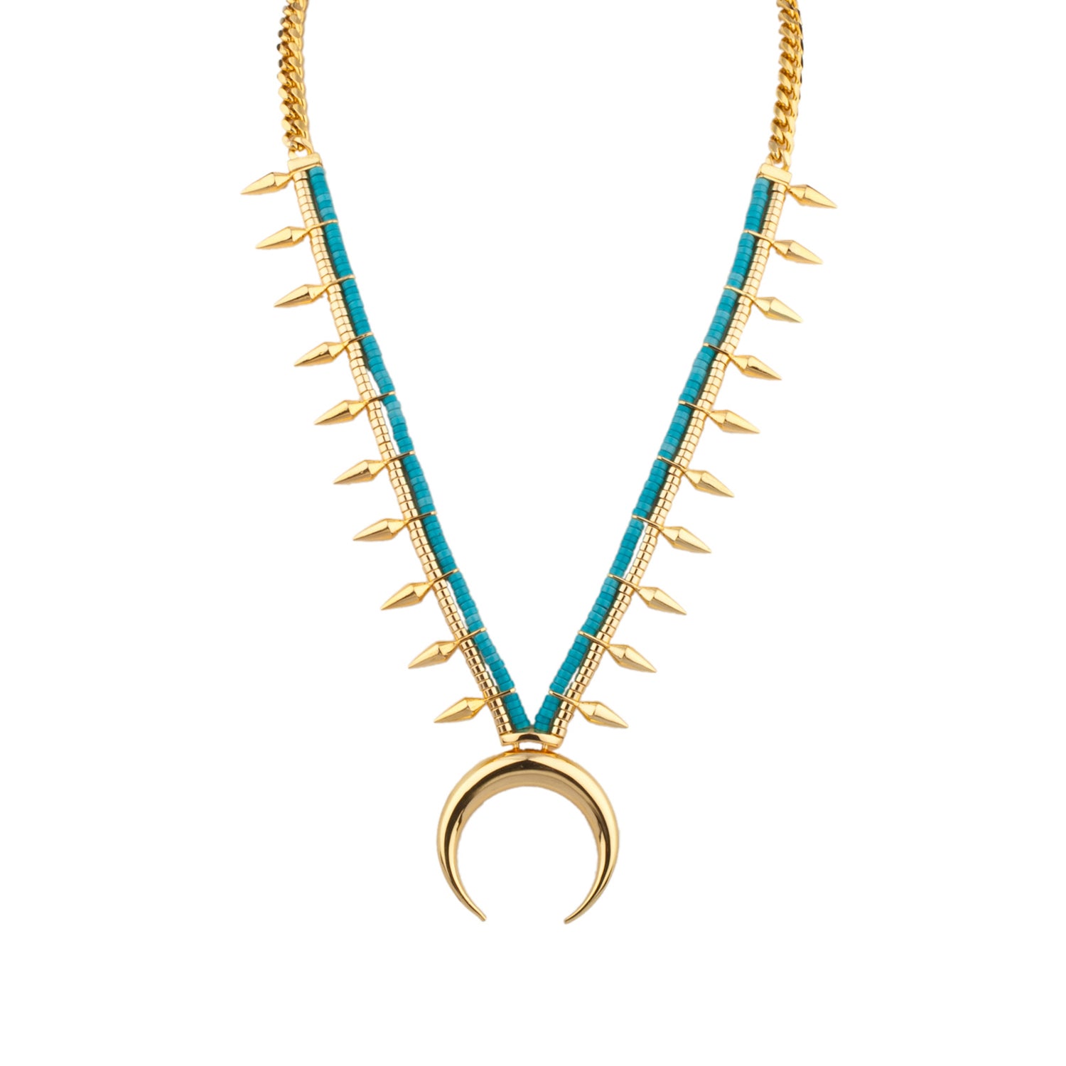 Golden Moon Necklace