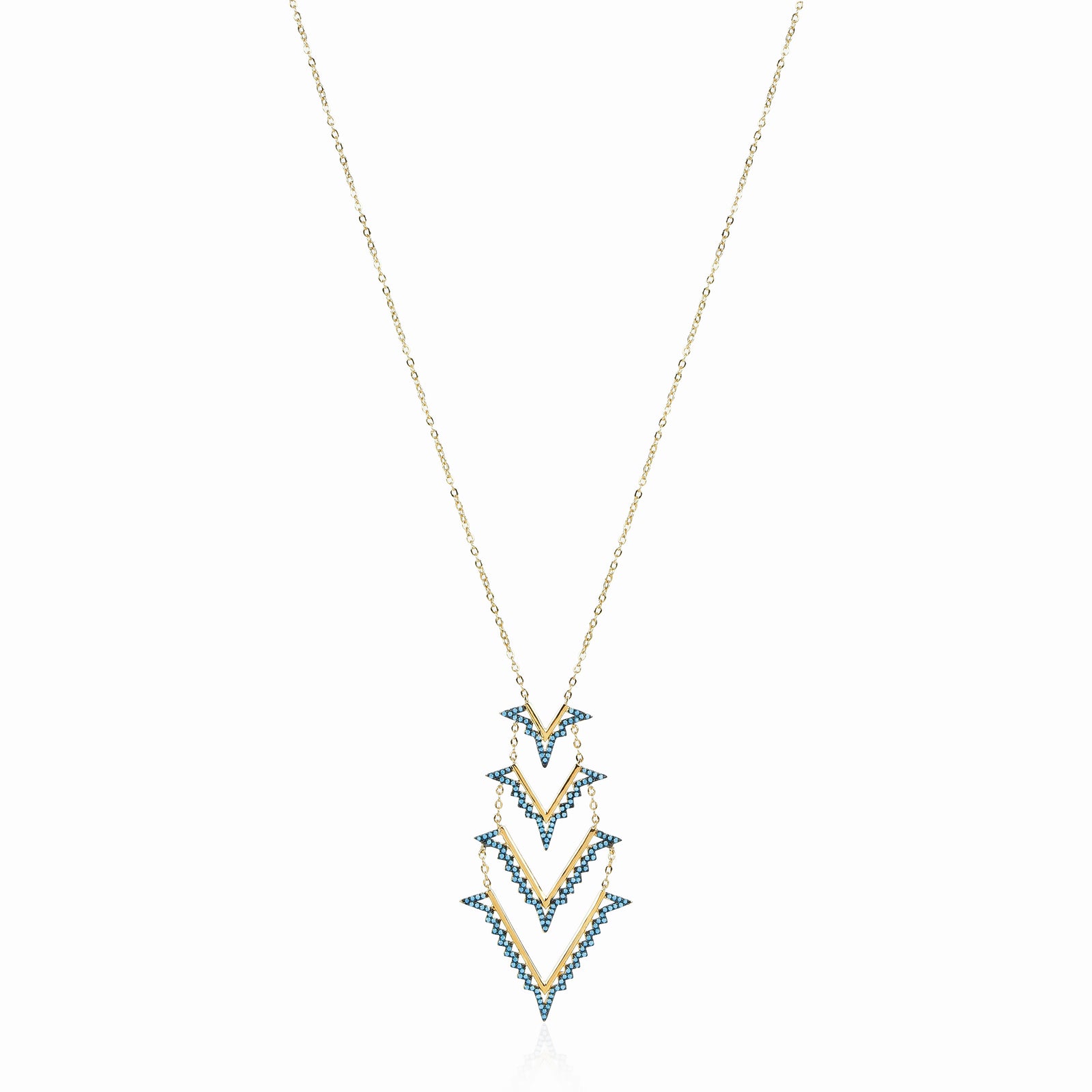 Sierra Nevada Necklace White Opal/gold Size Os