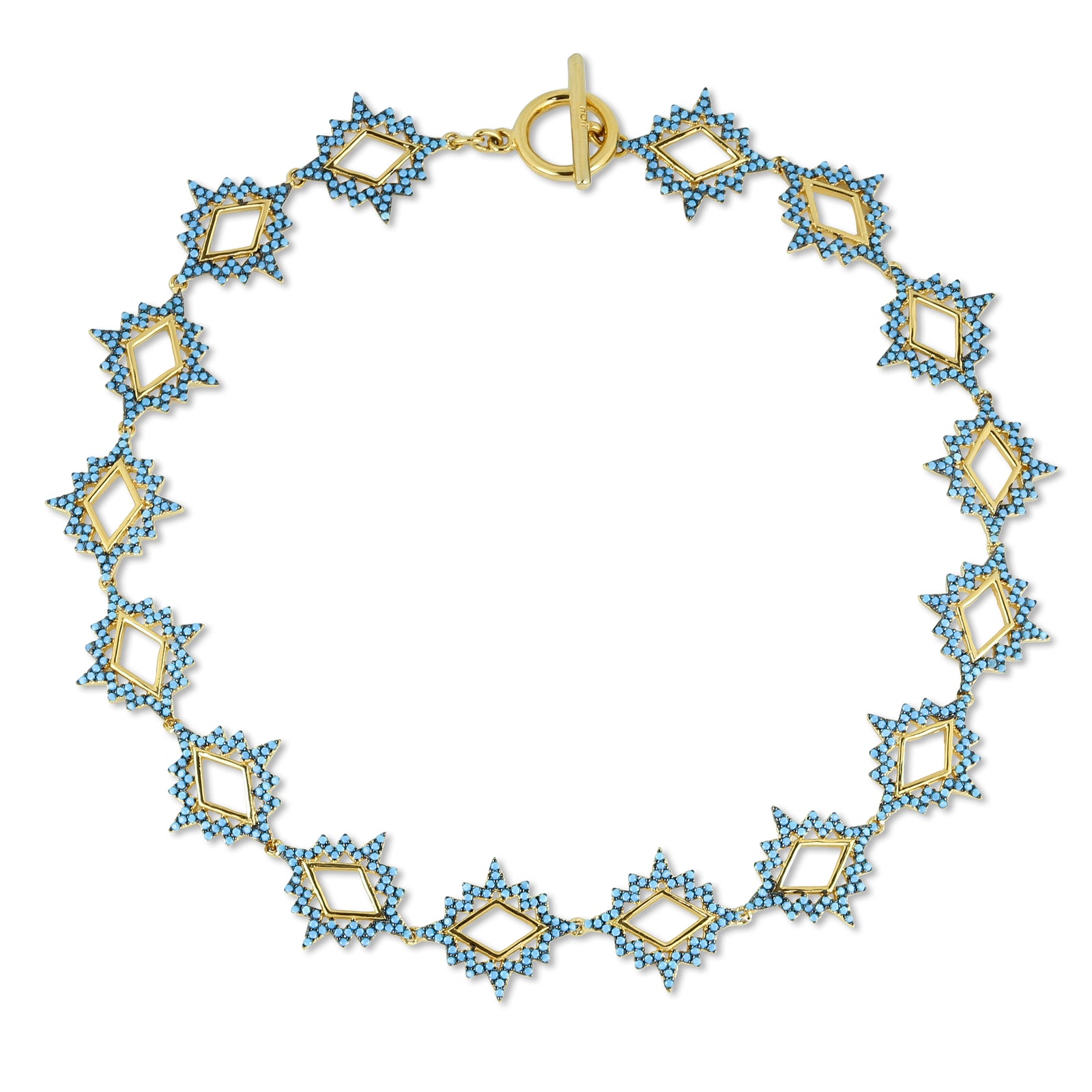 Northern Lights Choker Necklace White Opal/gold Size Os