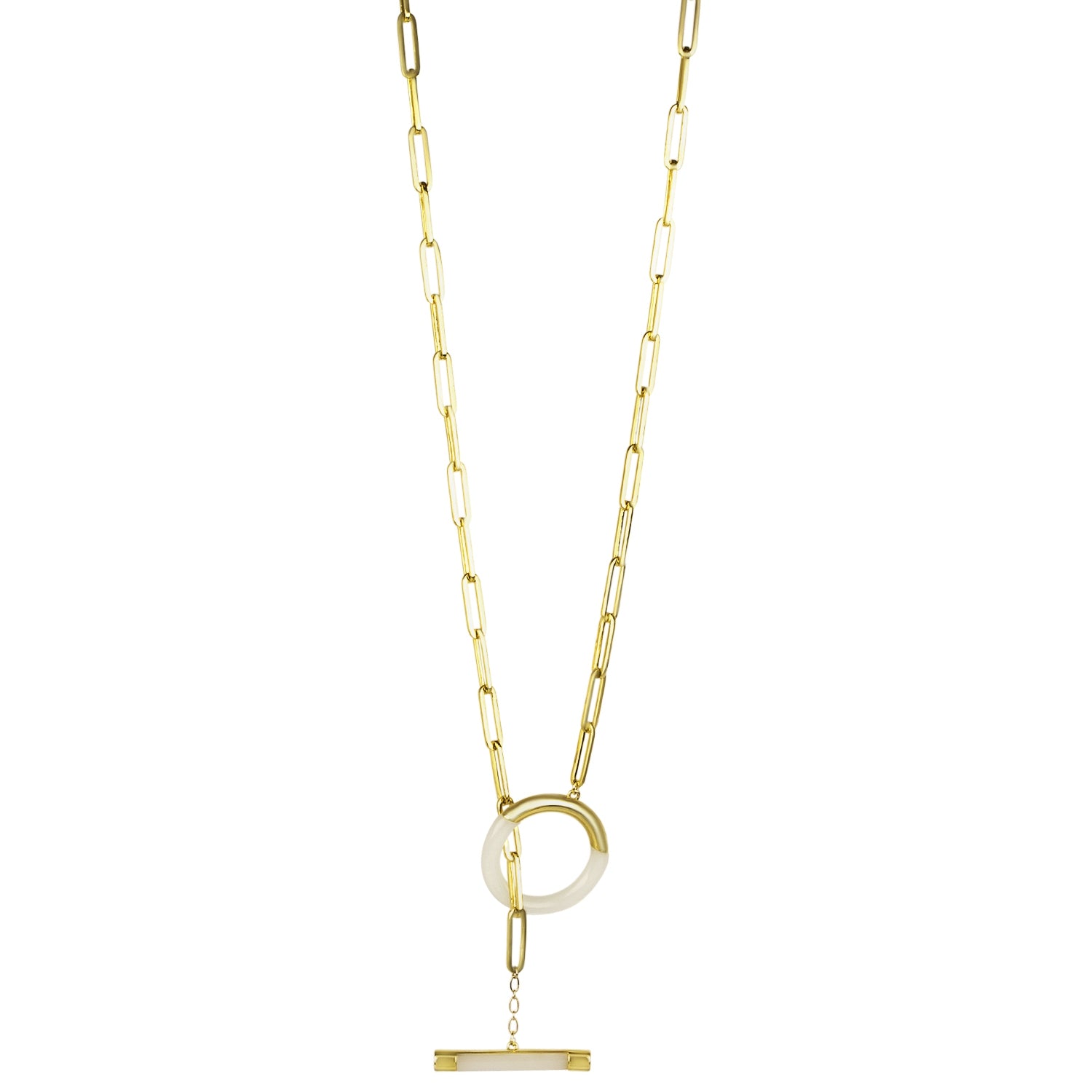Flicker Oversized Toggle Necklace