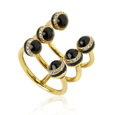 Honeybee Sphere Ring