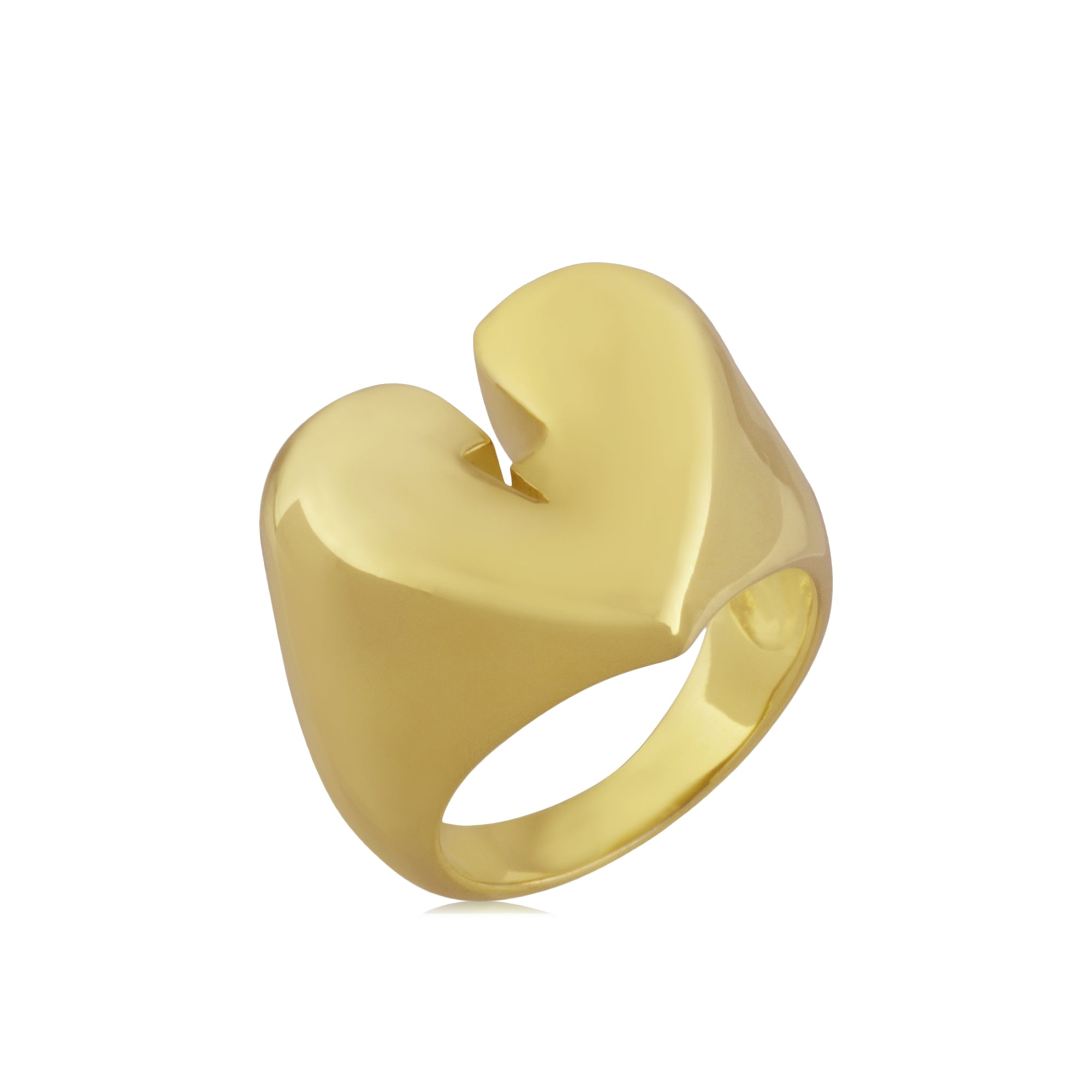 Heartbreak Signet Ring - nOir Jewelry