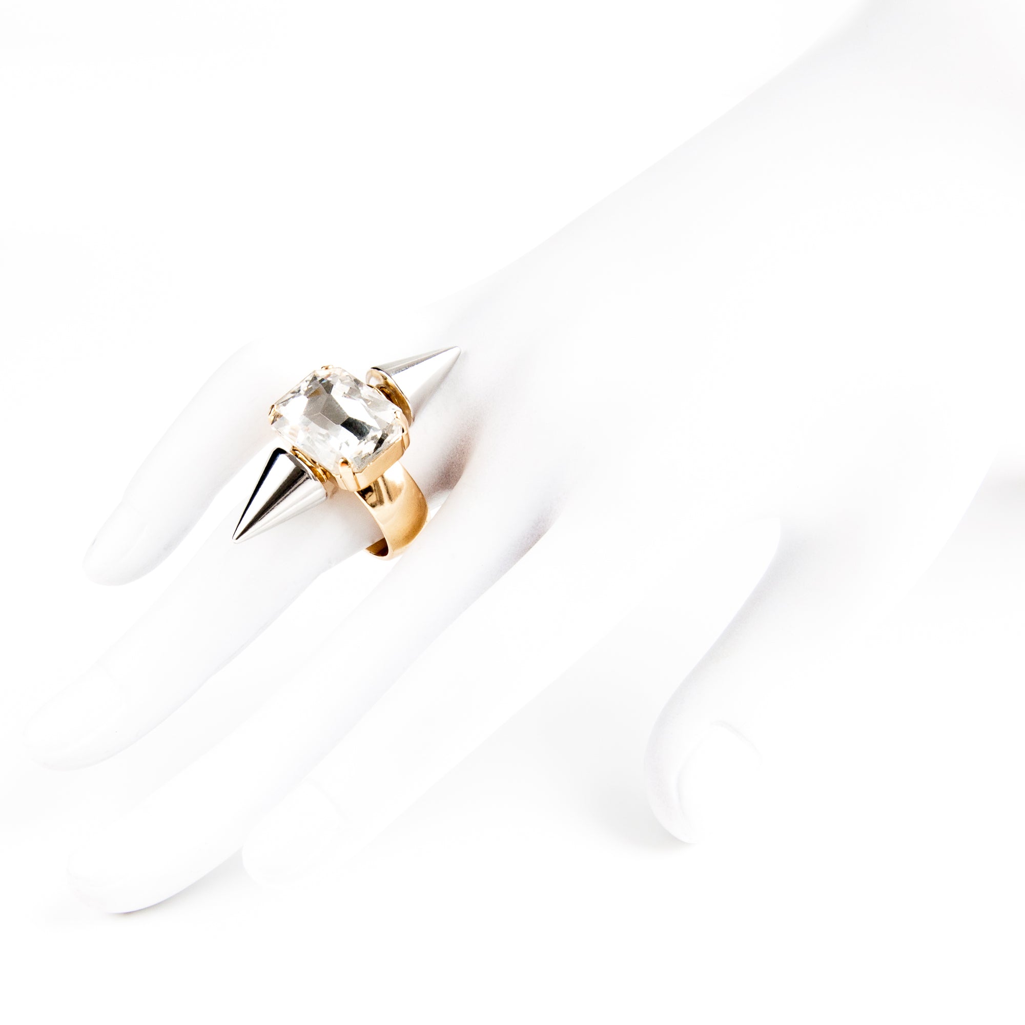 Spike Crystal Highlight Ring