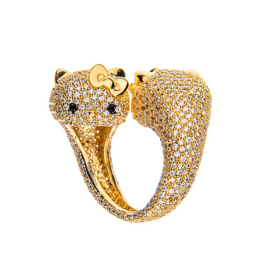 Two Faced Hello Kitty Ring