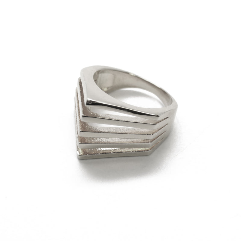 Brenda Pyramid Spike Ring