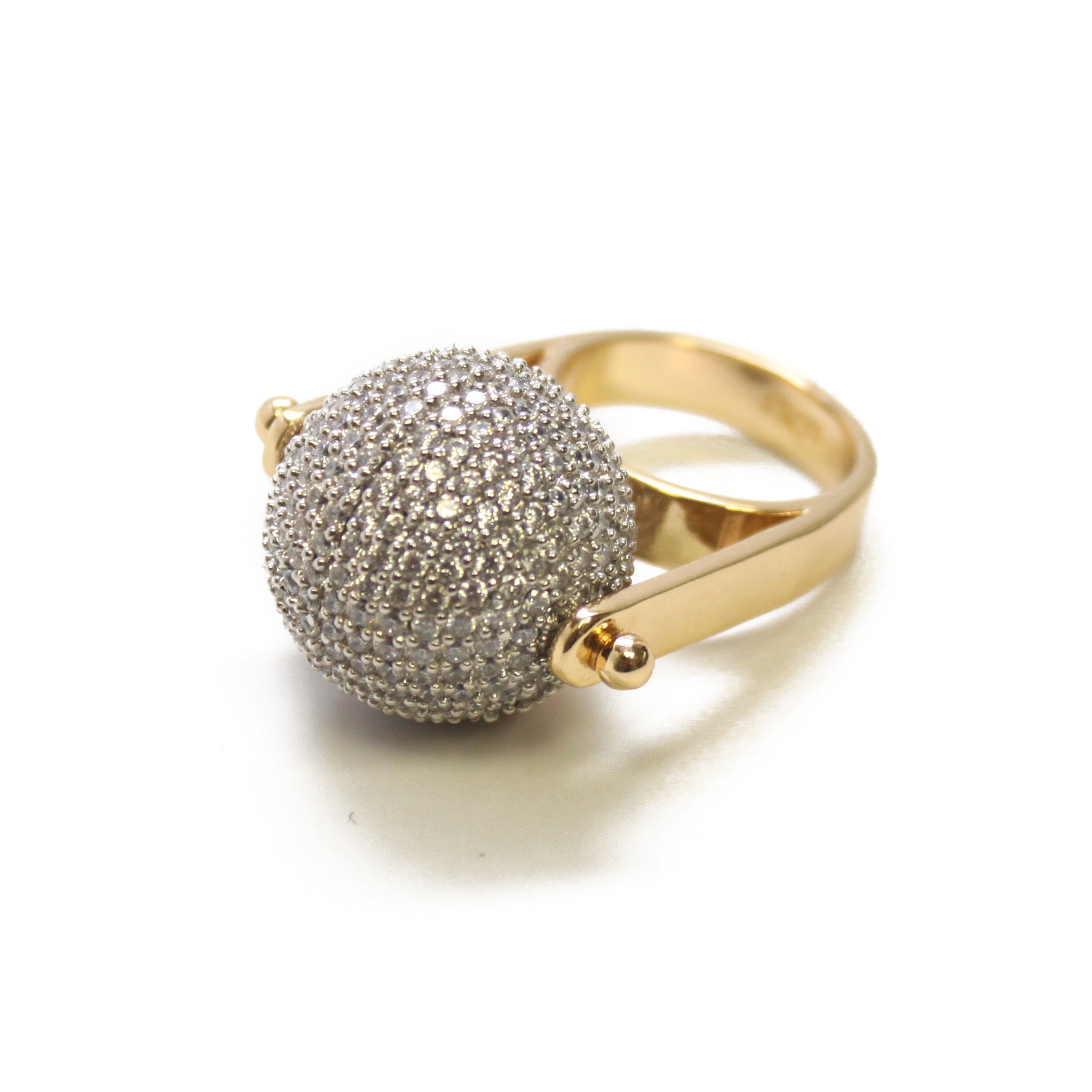 Joy Spinning Pave Ring