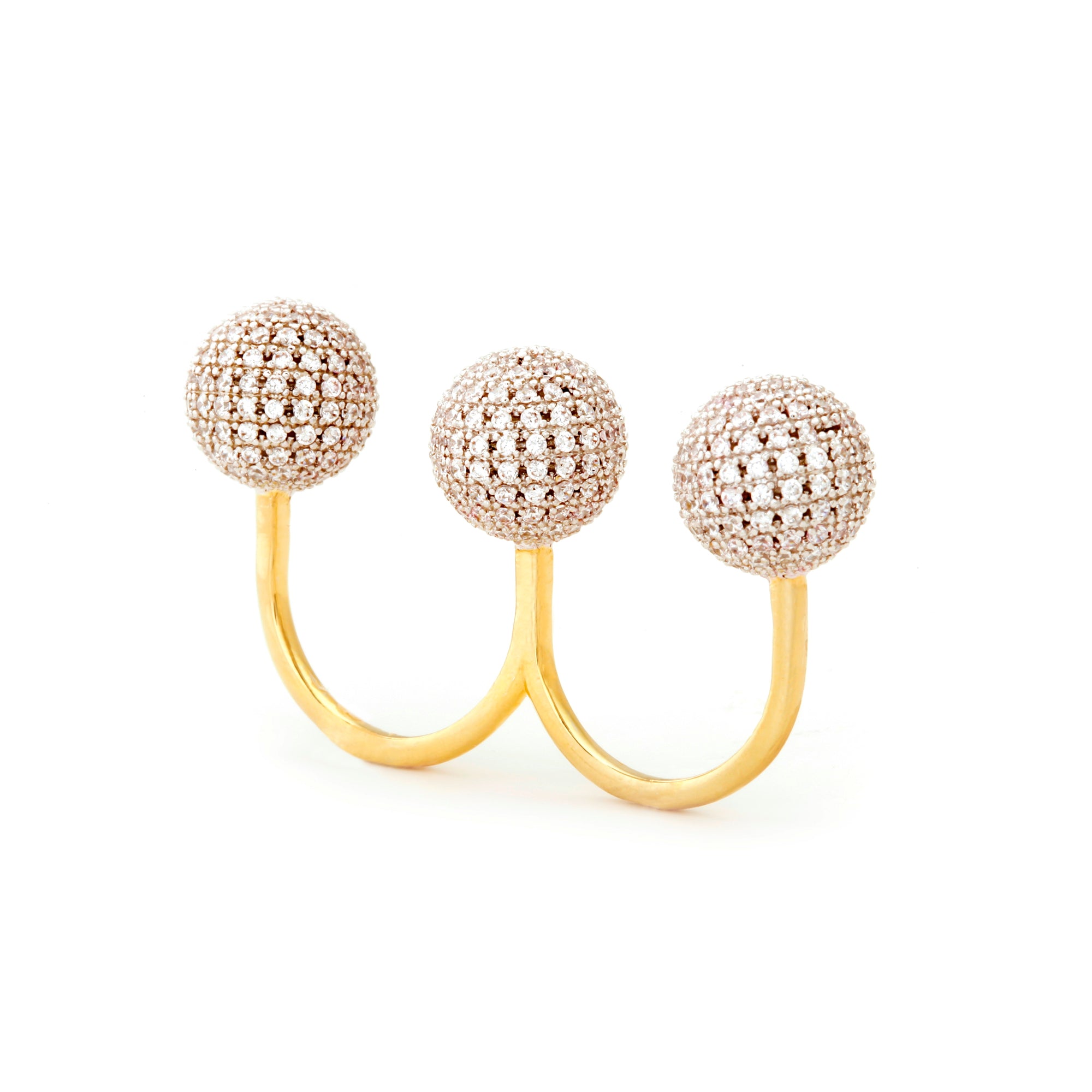 Cassandra Double Finger Ring